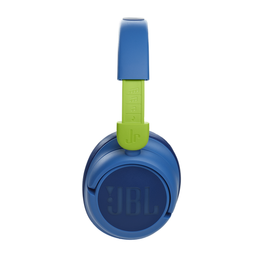 JBL JR 460NC - Blue - Wireless over-ear Noise Cancelling kids headphones - Left image number null